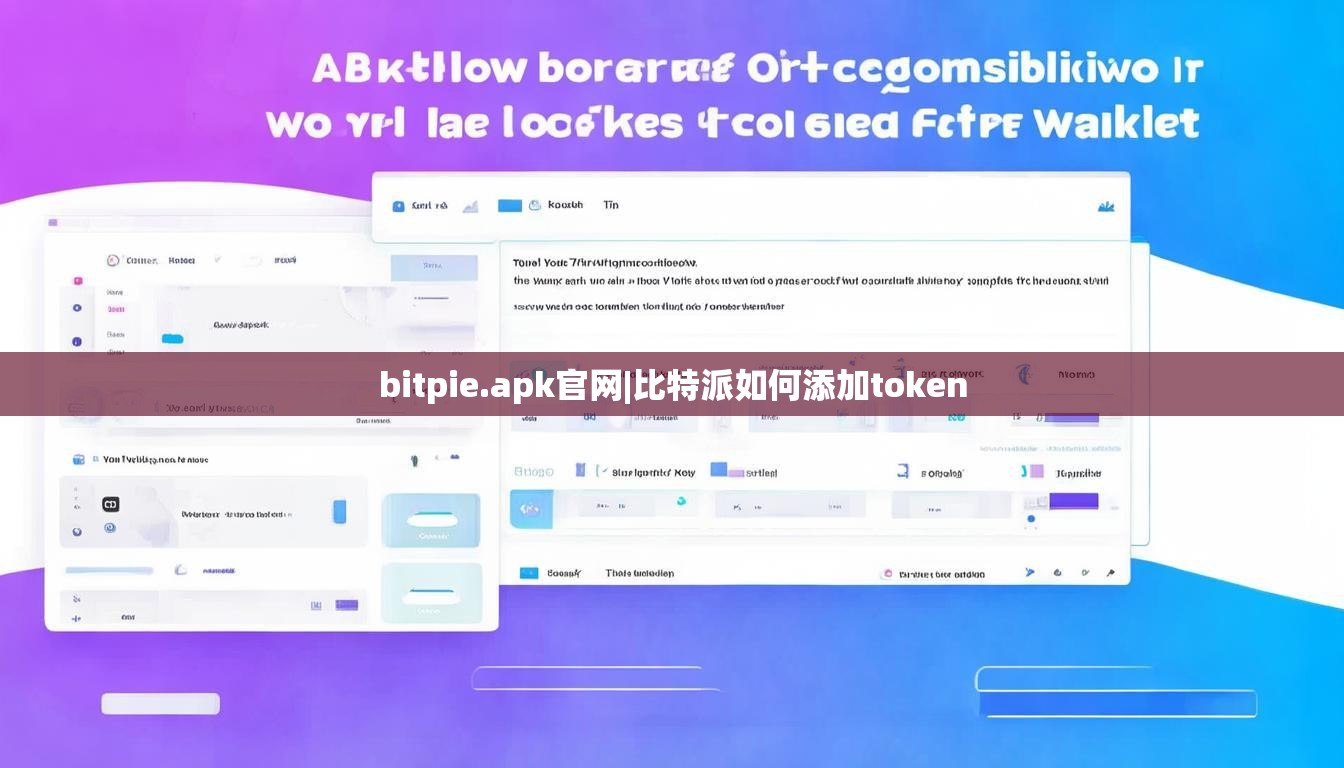 bitpie.apk官網(wǎng)|比特派如何添加token  第1張