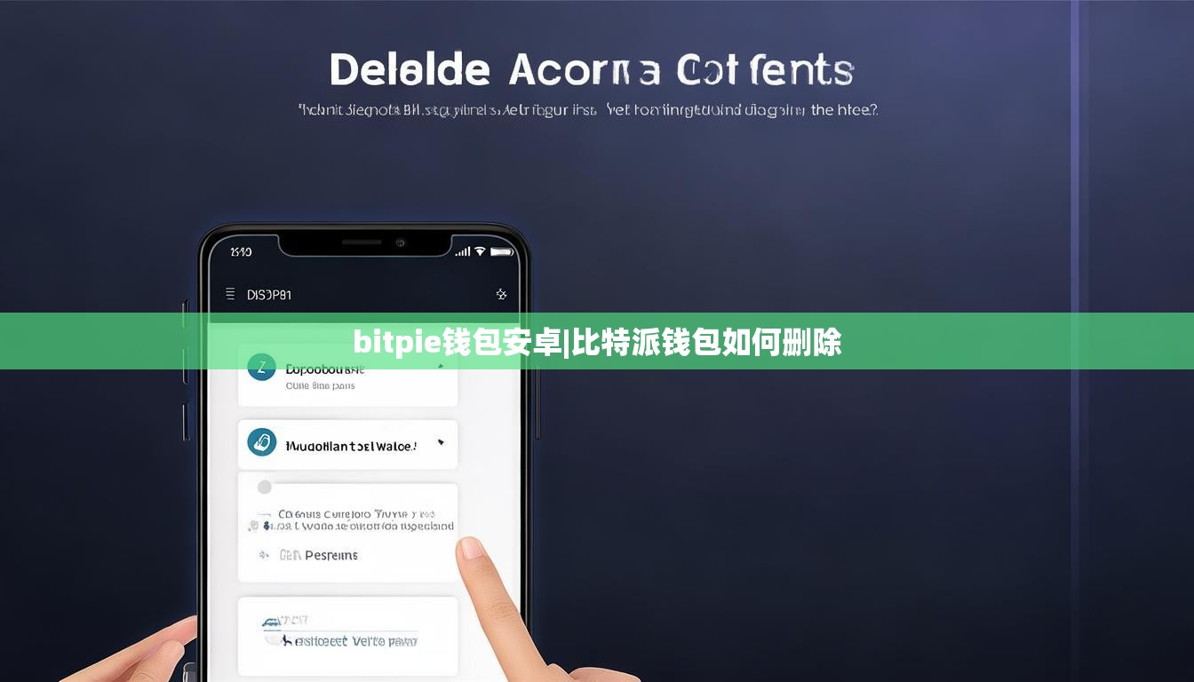 bitpie錢包安卓|比特派錢包如何刪除  第1張