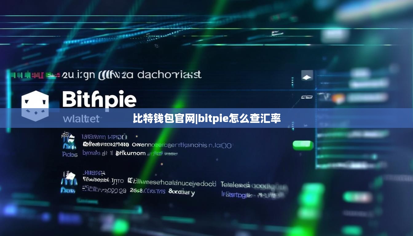 比特錢(qián)包官網(wǎng)|bitpie怎么查匯率  第1張