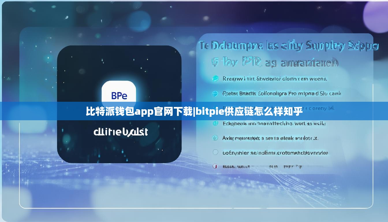 比特派錢包app官網(wǎng)下載|bitpie供應(yīng)鏈怎么樣知乎  第1張