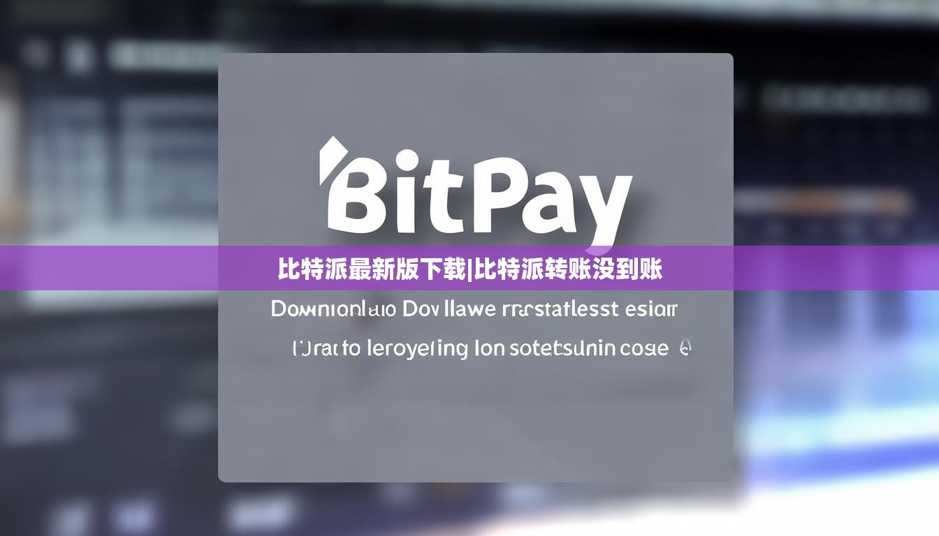 比特派最新版下載|比特派轉(zhuǎn)賬沒到賬  第1張
