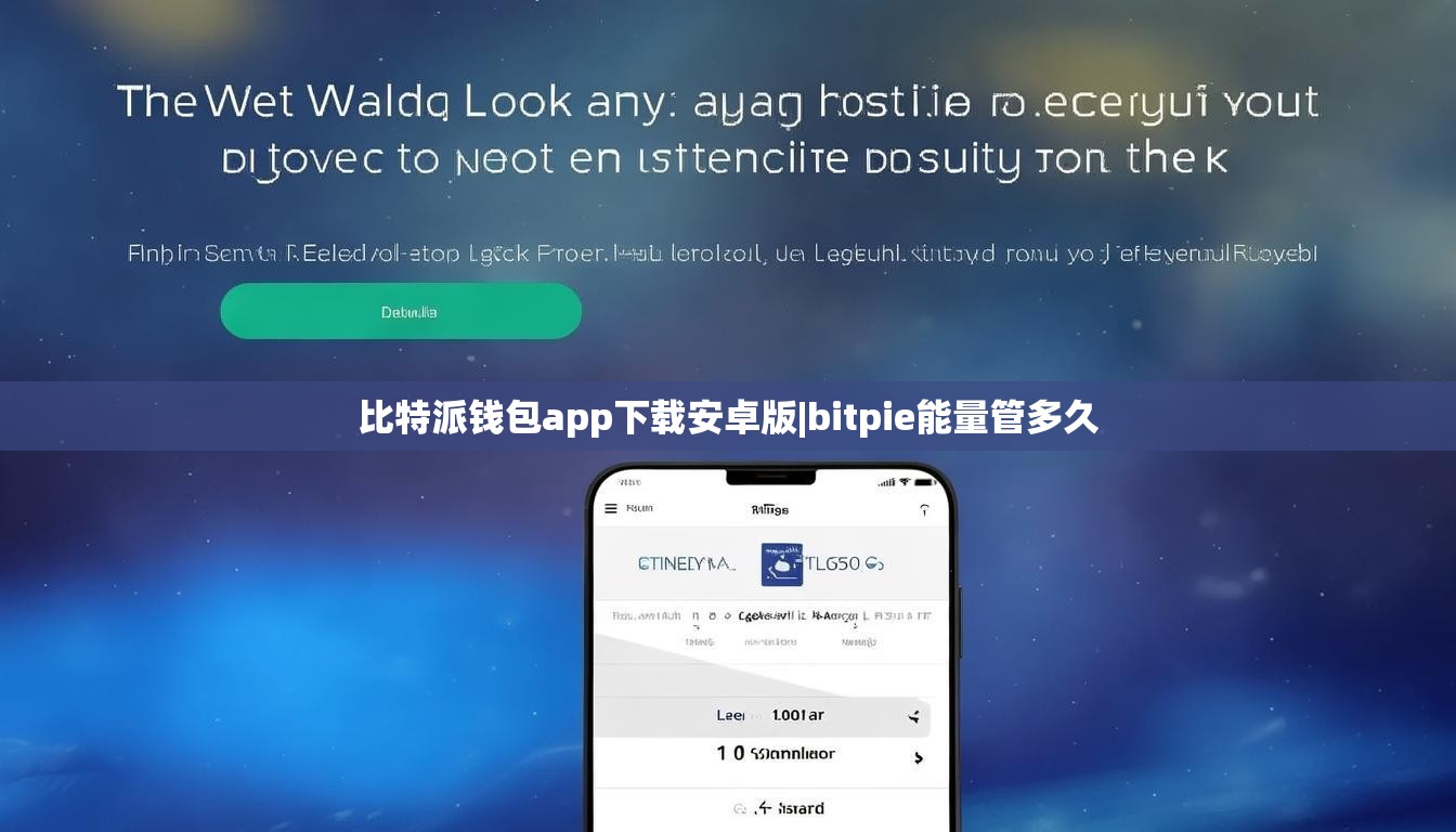 比特派錢包app下載安卓版|bitpie能量管多久  第1張