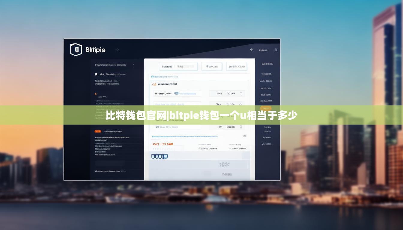 比特錢包官網(wǎng)|bitpie錢包一個(gè)u相當(dāng)于多少  第1張