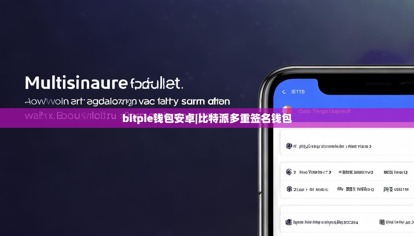 bitpie錢包安卓|比特派多重簽名錢包  第1張